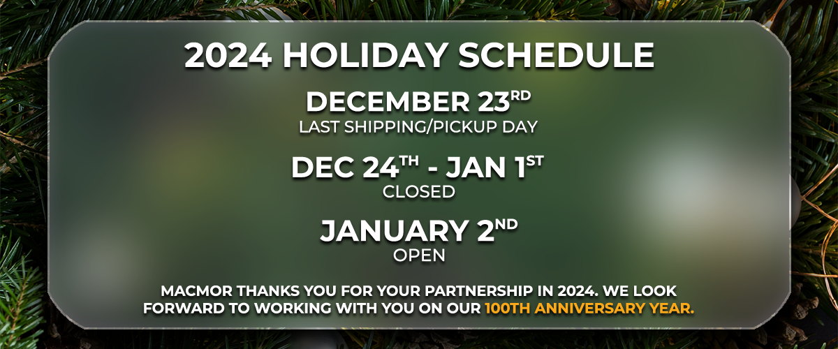 Holiday Hours 2024